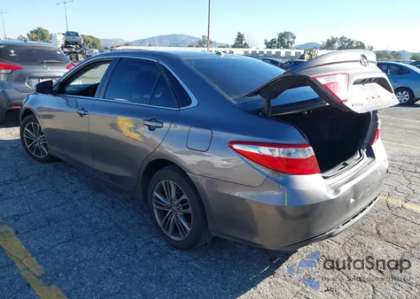 2016 Toyota Camry Se из США, поврежденный, VIN 4T1BF1FK2GU231678